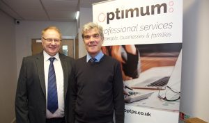 Richard Mathews, left, and Chris Vaughan