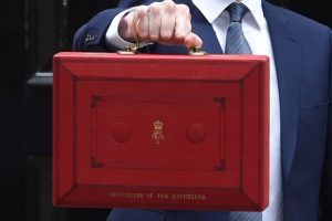 Budget 2021 Chancellors Red Briefcase