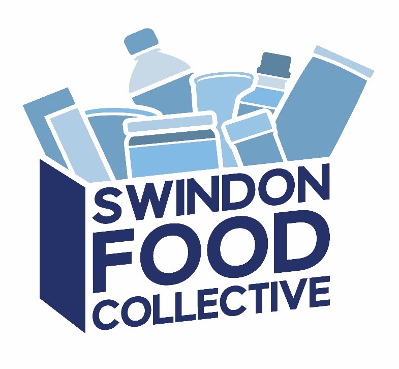 Collecting donations for Swindon Food Collective