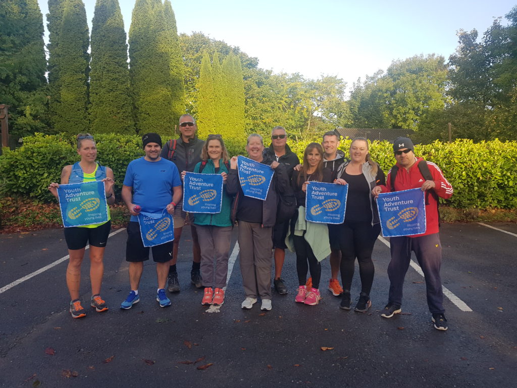 fundraising for Youth Adventure Trust