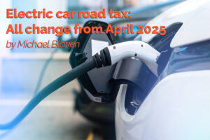 Electric car road tax: all change from April 2025