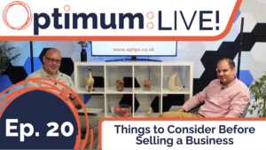 Optimum video screenshot for the selling a business episode
